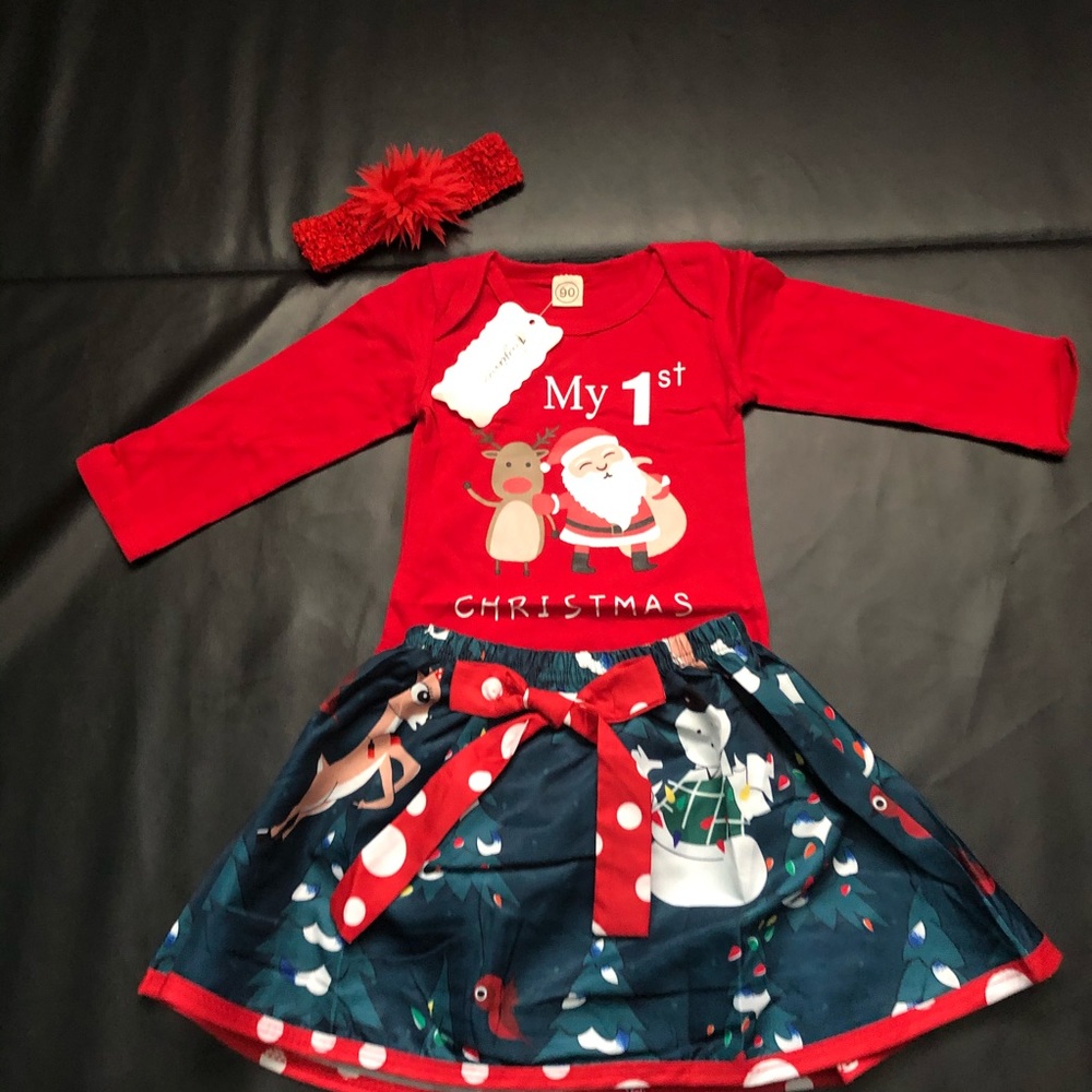 New boutique Christmas outfit
